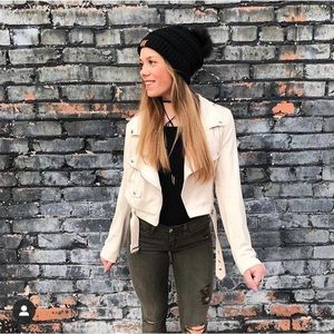 NWOT Signature8 Suede Cropped Jacket